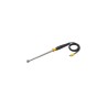 RS PRO Type K Round Surface Temperature Probe 322.6mm Length 22.9mm Diameter 600°C Max with 1m Cable 80PK-27