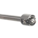 RS PRO Type K Round Surface Temperature Probe 322.6mm Length 22.9mm Diameter 600°C Max with 1m Cable 80PK-27