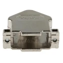 TE Connectivity AMPLIMITE HD-20 Series Gadolinium Zinc Alloy Angled D-Sub Backshell 15 Way Strain Relief 1534807-1