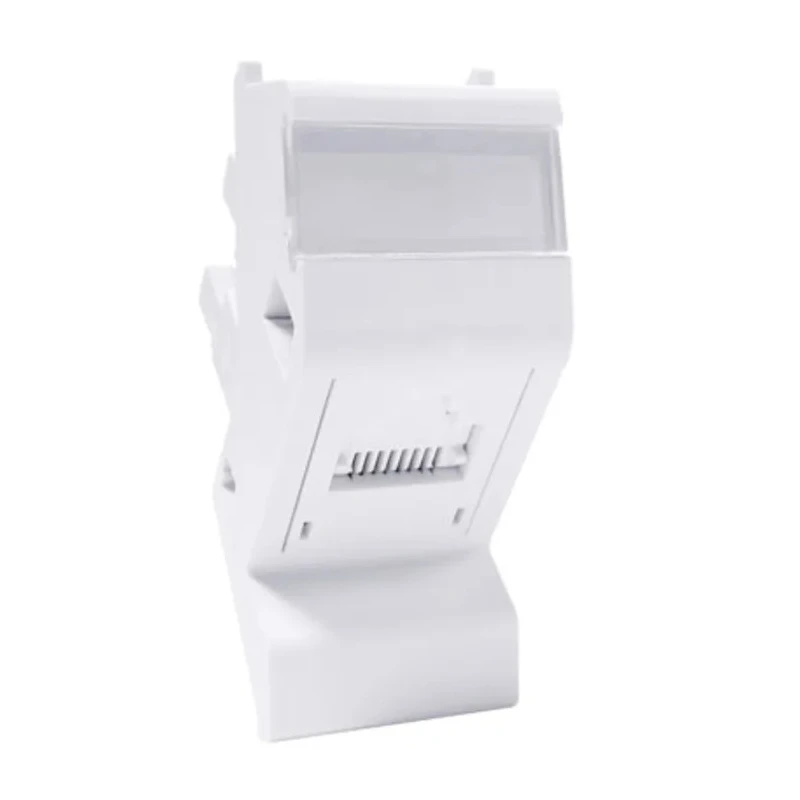 Molex CES PowerCat 6 Series Angled Cat6 RJ45 Angled Contura Module Wall UTP Shield Type MGB-00001-02 SINGLE