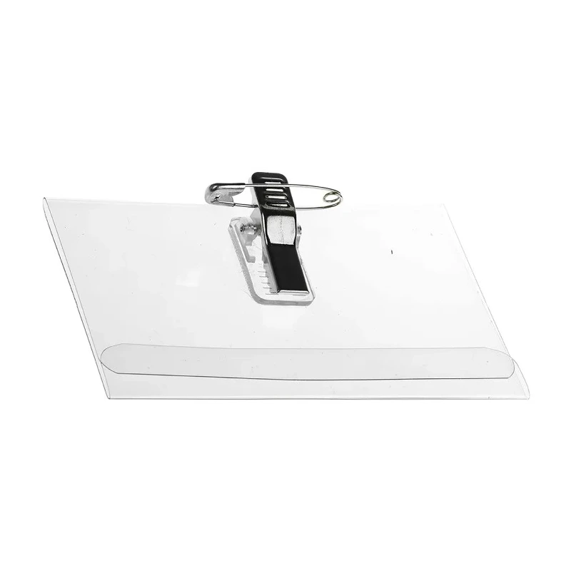 Durable Transparent Plastic Name Badge 54 x 90 mm 8145-19
