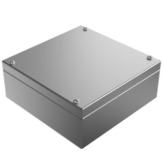 Rose Stainless Steel Wall Box IP66 IECEx ATEX 200 mm x 200 mm x 81 mm 372020080