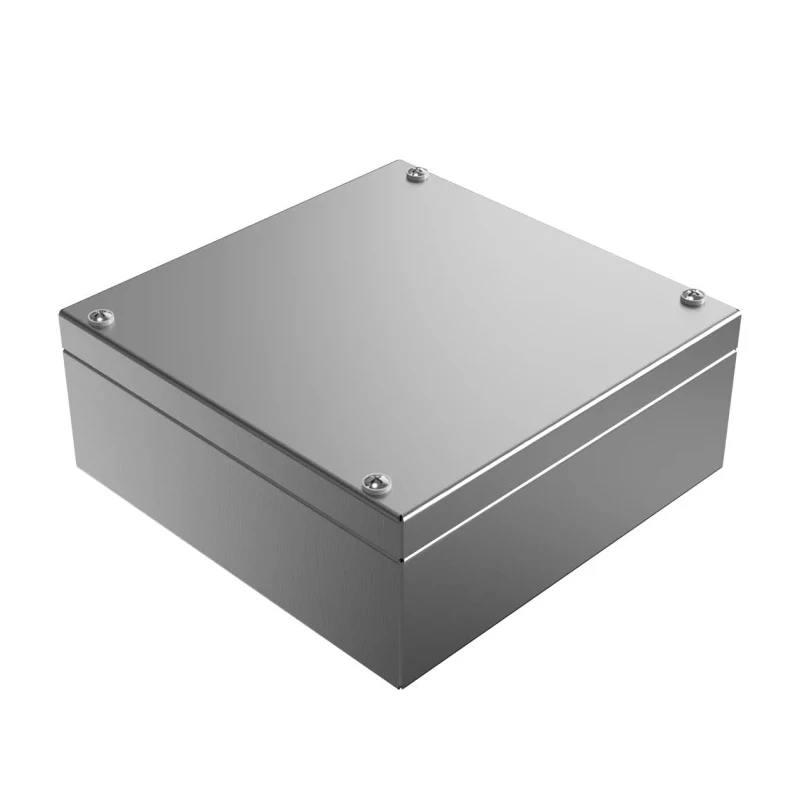 Rose Stainless Steel Wall Box IP66 IECEx ATEX 200 mm x 200 mm x 81 mm 372020080