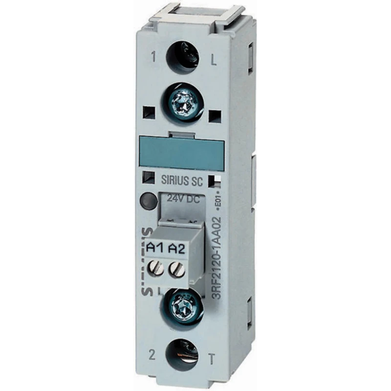Siemens Solid State Relay 30 A Load, DIN Rail Mount, 600 V Load, 24V DC Control 3RF2130-1AA06
