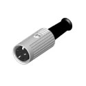 RS PRO 4 Pole Straight Standard DIN Socket 4A 100V AC Push Lock Cable Female 491-077
