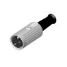 RS PRO 4 Pole Straight Standard DIN Socket 4A 100V AC Push Lock Cable Female 491-077