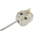 RS PRO 230 mm Blade Diameter Desk Fan 2 Speed 230V with Type G British 3-Pin Plug 470-4295