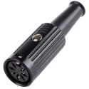 RS PRO 7 Pole Straight Standard DIN Socket Female Cable Connector 4A 100V AC Push Lock 491-122