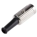 RS PRO 3 Pole Straight Standard DIN Socket 4A 100V AC Push Lock Cable Female 491-071