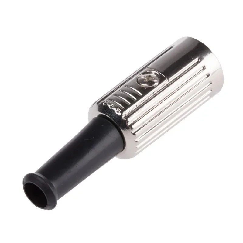 RS PRO 3 Pole Straight Standard DIN Socket 4A 100V AC Push Lock Cable Female 491-071