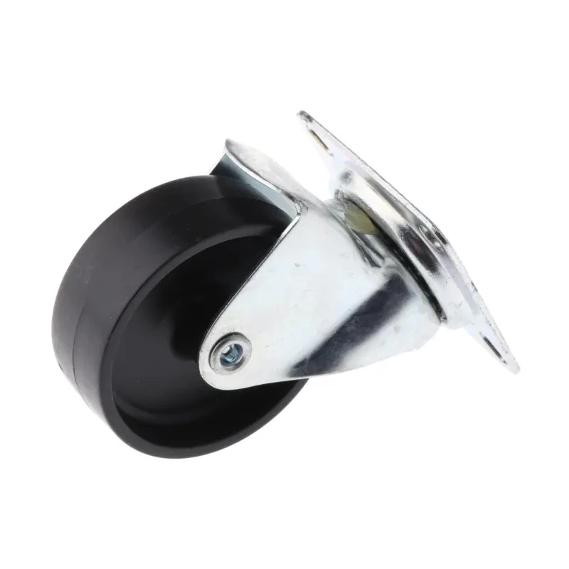 Tente Swivel Castor, 25 kg Load Capacity, 43 mm Polypropylene Wheel Diameter, Swivel Rotation, Model 1010POO043P40
