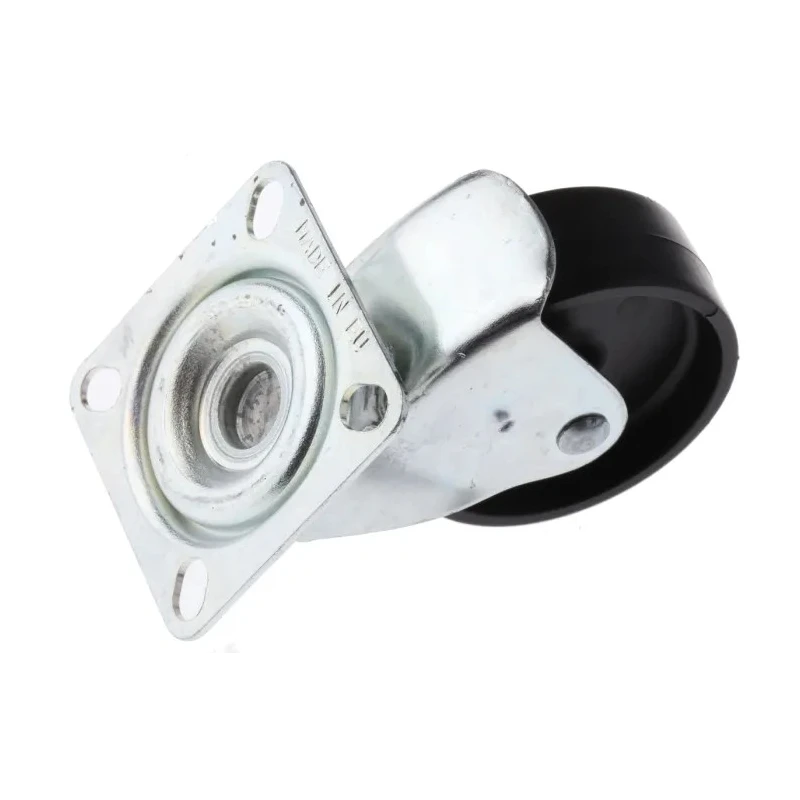 Tente Swivel Castor, 25 kg Load Capacity, 43 mm Polypropylene Wheel Diameter, Swivel Rotation, Model 1010POO043P40