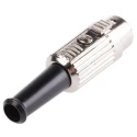RS PRO 5 Pole Straight Standard DIN Plug, 4A Current, 100V AC, Push Lock, Cable Male 491-172