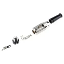 RS PRO 7 Pole Straight Standard DIN Plug, 4A, 100V AC, Push Lock, Cable Male 491-178