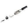 RS PRO 7 Pole Straight Standard DIN Plug, 4A, 100V AC, Push Lock, Cable Male 491-178