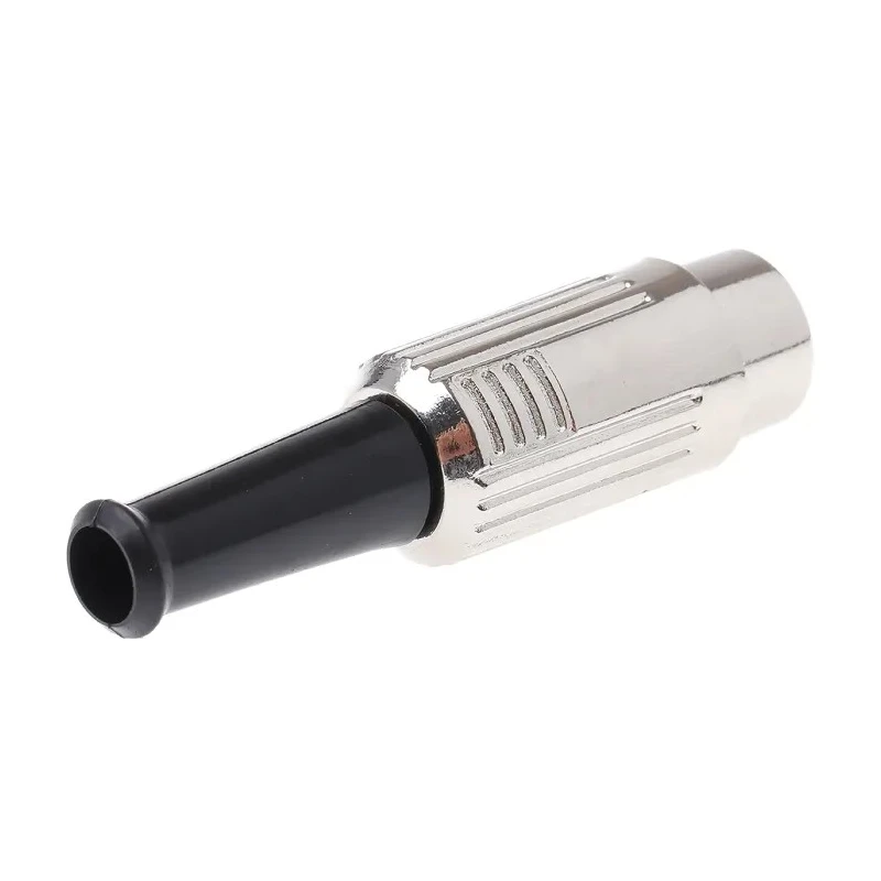 RS PRO 7 Pole Straight Standard DIN Plug, 4A, 100V AC, Push Lock, Cable Male 491-178