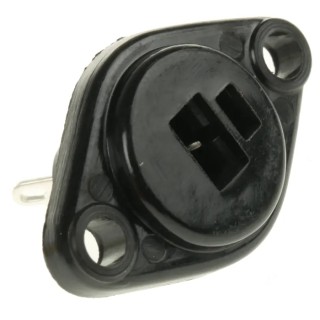 RS PRO 2 Pole Straight Standard DIN Socket, 4A, 100V AC, Non-Latching Chassis Mount Female 491-128