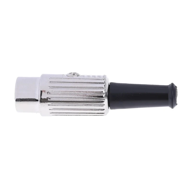 RS PRO 3 Pole Straight Standard DIN Plug, 4A Current, 100V AC, Screw Mating, Cable Mount, Male, ABS Housing, Brass 491-188