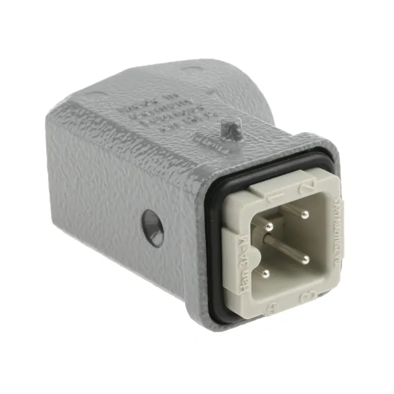 HARTING Heavy Duty Power Connector Cable Screw Terminal 3 Way 10A Han A Male 230V 400V 09200031640+09200032611