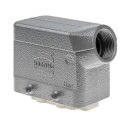 HARTING Heavy Duty Power Connector Panel Screw 10 Way 16A 500V Han E Male 09300101521+09330102601