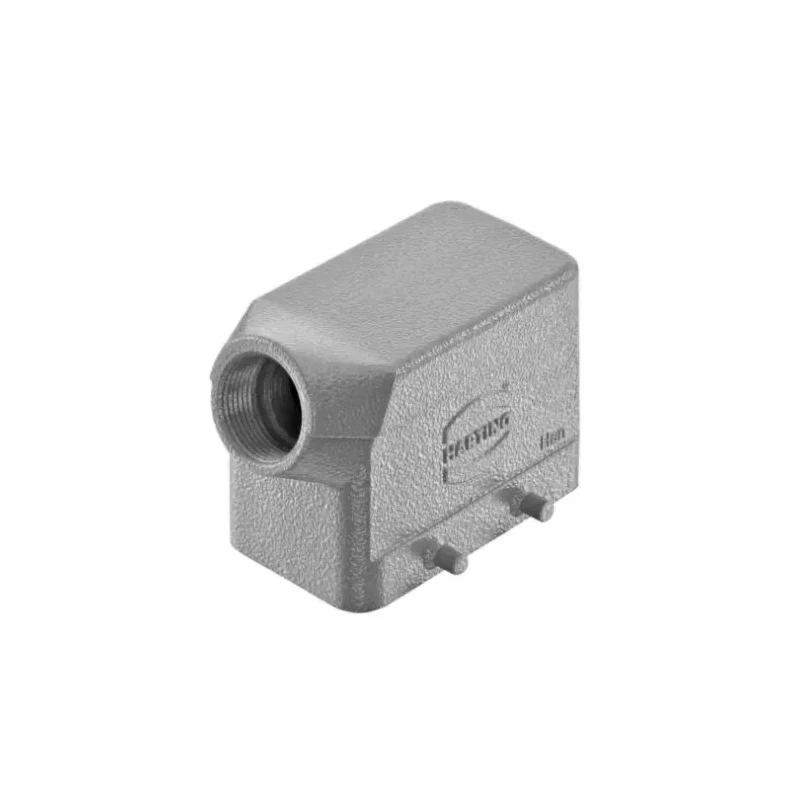 HARTING Heavy Duty Power Connector Panel Screw 10 Way 16A 500V Han E Male 09300101521+09330102601