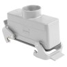 HARTING Heavy Duty Power Connector, Panel Mount, Screw Termination, 24 Way + PE, 16A, Han E Female 09300241731+09330242701