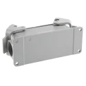 HARTING Heavy Duty Power Connector Panel Mount Screw Termination 24 Way 16A 500V Han E Female 09300241230+09330242701