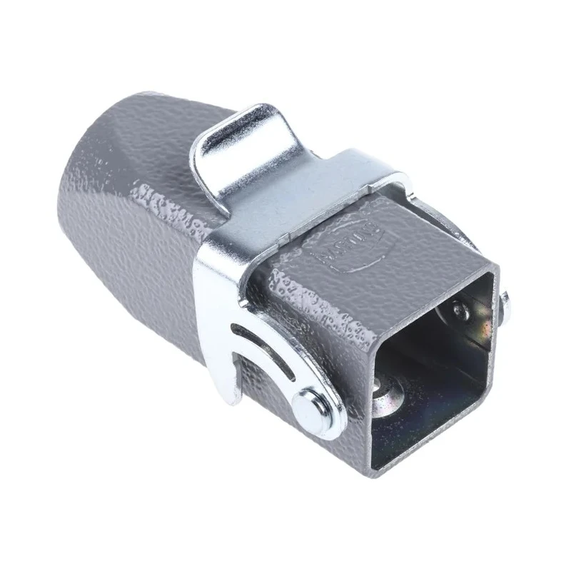 HARTING Han A Range Heavy Duty Power Connector Hood, Die Cast Zinc Body, Top Cable Entry, M20 Thread, 1 Lever 19200031750