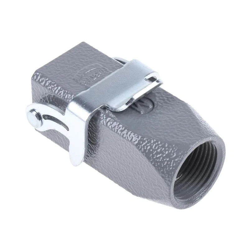 HARTING Han A Range Heavy Duty Power Connector Hood, Die Cast Zinc Body, Top Cable Entry, M20 Thread, 1 Lever 19200031750