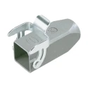HARTING Han A Range Heavy Duty Power Connector Hood, Die Cast Zinc Body, Top Cable Entry, M20 Thread, 1 Lever 19200031750