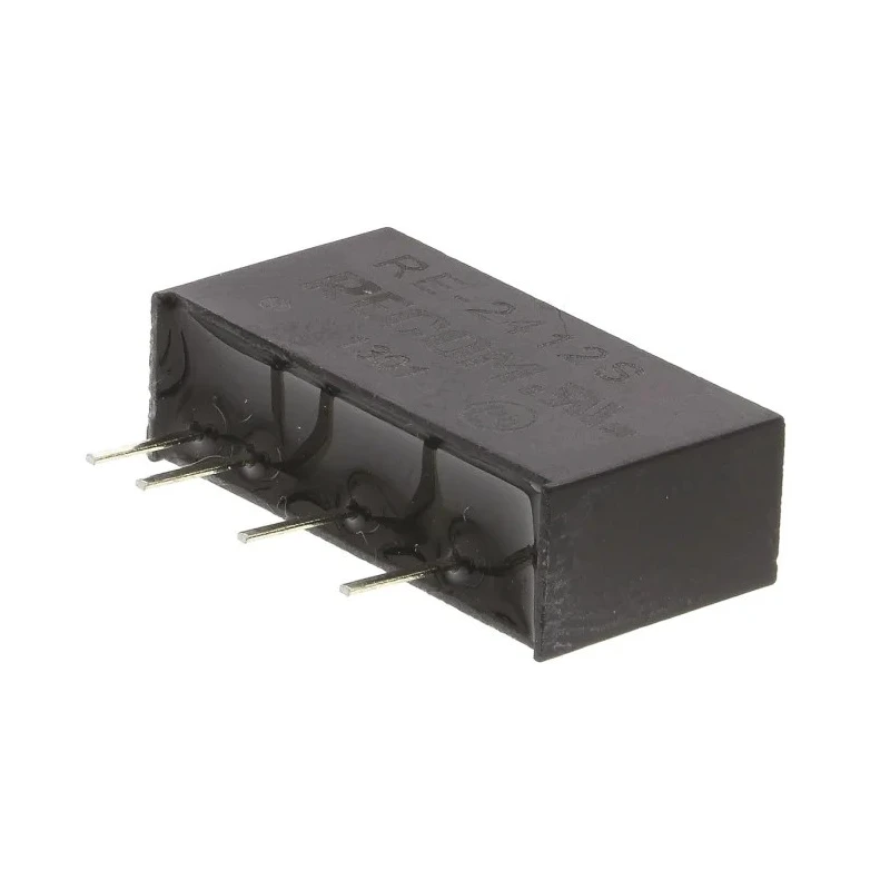 Recom DC/DC Converter, 12V dc Output, 84 mA, 24V dc Input, 1W Power, Through Hole SIP Package RE-2412S