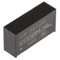 Recom DC/DC Converter 15V Output, 21.6 to 26.4V Input, 1W Power, 7-Pin Through Hole Mount RB-2415D
