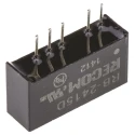 Recom DC/DC Converter 15V Output, 21.6 to 26.4V Input, 1W Power, 7-Pin Through Hole Mount RB-2415D