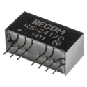 Recom DC/DC Converter 12V DC 83mA 36V DC Input 18V Input 2W Through Hole Mount RS-2412D