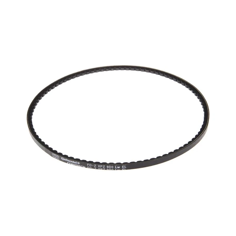 Contitech Drive Belt Narrow Wedge Belt Polyester Cord Polychloroprene Material 9.7mm Width 8mm Height Outside Length XPZ 900
