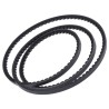 Contitech Drive Belt Narrow Polychloroprene Material Polyester Cord Model, 9.7mm Width, 8mm Height, 1813mm Outside XPZ 1800