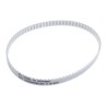 Contitech SYNCHROFLEX T Profile Timing Belt 10 mm Width, 400 mm Length, 80 Teeth, Polyurethane Cord Material 10 / T5 / 400 SS
