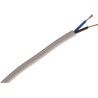 RS PRO 2 Core Power Cable White 0.5mm² 70 °C 100 m Polyvinyl Chloride 491-853