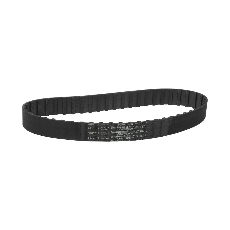 Contitech Timing Belt, 50 Teeth, 476.25 mm Length, 19.05 mm Width, Glass Cord Rubber Belt 187 L 075