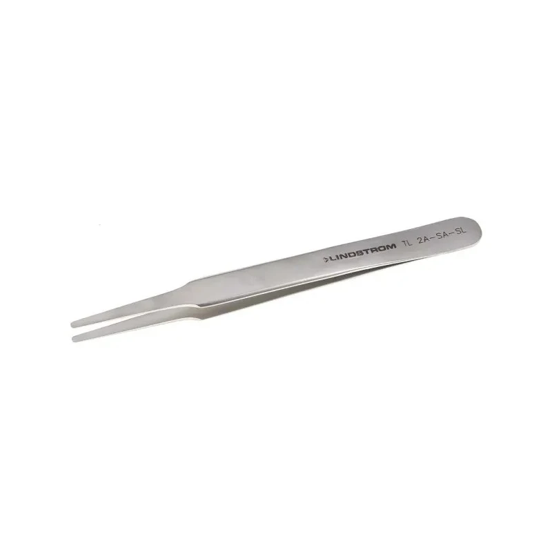Bahco Stainless Steel Rounded, Flat ESD Safe Tweezer 120mm TL 2A-SA-SL