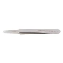 Bahco Stainless Steel Rounded, Flat ESD Safe Tweezer 120mm TL 2A-SA-SL
