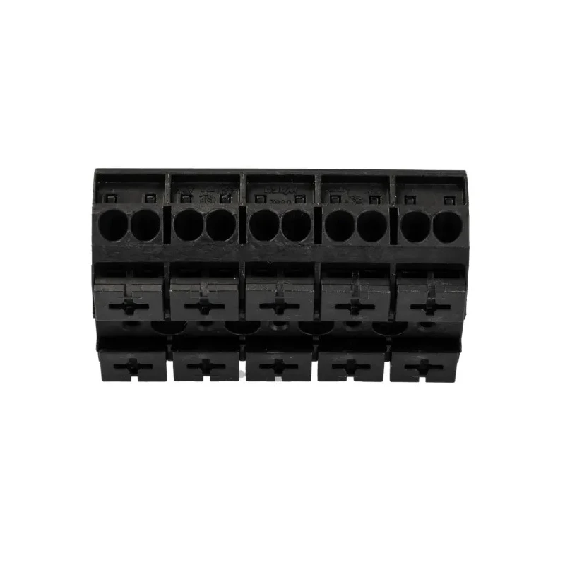 WAGO 862 Series Terminal Strip 5-Way, 12AWG to 20AWG Wire, 32A Cage Clamp, Screw Mount 862-1505