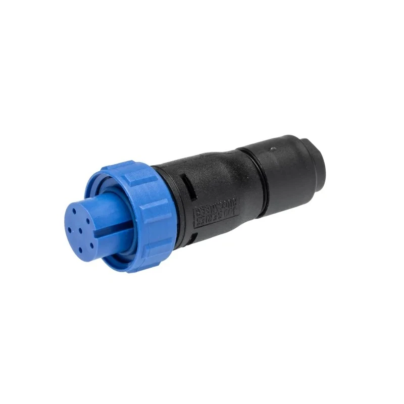 Bulgin Circular Connector, 6 Contacts, Cable Mount, Miniature Size, Socket Female, IP68 Rated, Polymer PX0410/06S/4550
