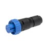 Bulgin Circular Connector, 6 Contacts, Cable Mount, Miniature Size, Socket Female, IP68 Rated, Polymer PX0410/06S/4550