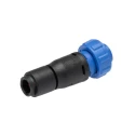 Bulgin Circular Connector, 6 Contacts, Cable Mount, Miniature Size, Socket Female, IP68 Rated, Polymer PX0410/06S/4550