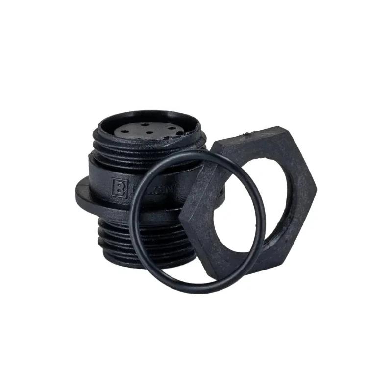 Bulgin Buccaneer 400 Series Circular Connector 6 Contacts Front Mount Miniature Socket Female IP68 PX0412/06S