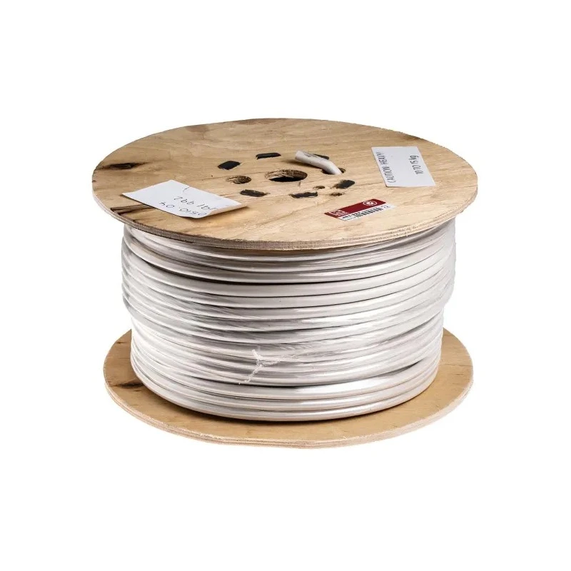 RS PRO 3 Core Power Cable White 1.5mm² 70°C 100m Polyvinyl Chloride Jacket 500V 491-992