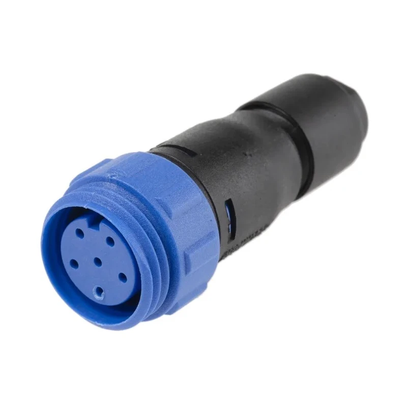 Bulgin Circular Connector, 6 Contacts, Cable Mount, Miniature Size, Socket, Female, 125V, 5A, IP68 Rated PX0411/06S/4550