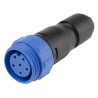 Bulgin Circular Connector, 6 Contacts, Cable Mount, Miniature Size, Socket, Female, 125V, 5A, IP68 Rated PX0411/06S/4550