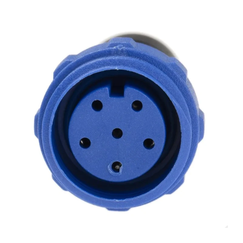 Bulgin Circular Connector, 6 Contacts, Cable Mount, Miniature Size, Socket, Female, 125V, 5A, IP68 Rated PX0411/06S/4550